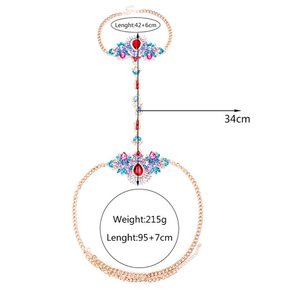 Goddess Body Chain - Picture 2 of 5